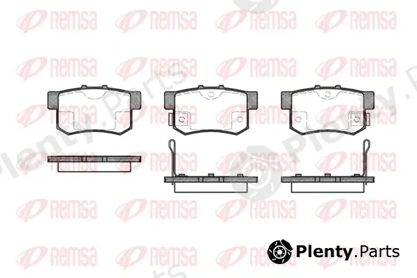 Kawe 032502 — Brake Pad Set, disc brake