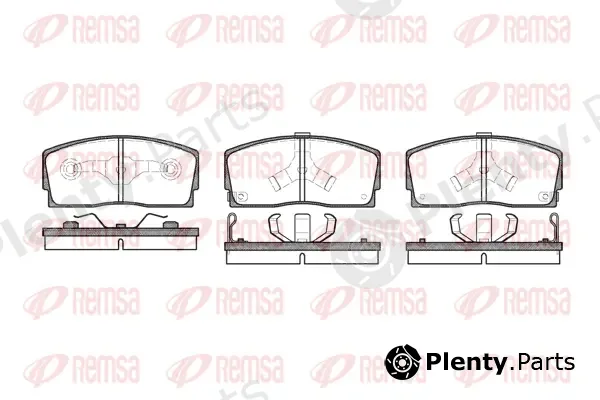 Kawe 025402 — Brake Pad Set, disc brake