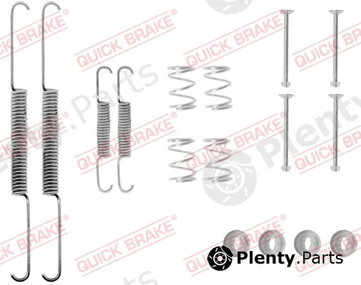 Kawe 105-0507 — Accessory Kit, brake shoes