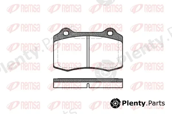 Kawe 043430 — Brake Pad Set, disc brake