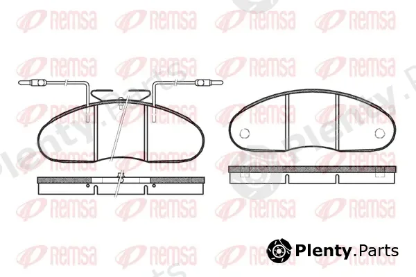Kawe 004802 — Brake Pad Set, disc brake