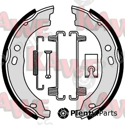 Kawe 01003 — Brake Shoe Set, parking brake