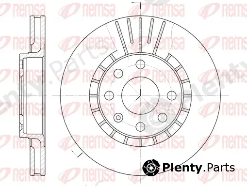 Kawe 617810 — Brake Disc