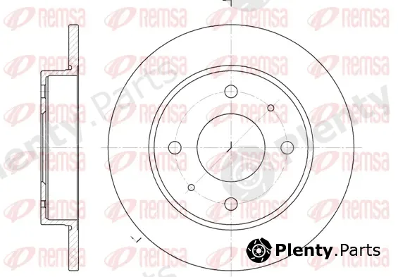 Kawe 687900 — Brake Disc