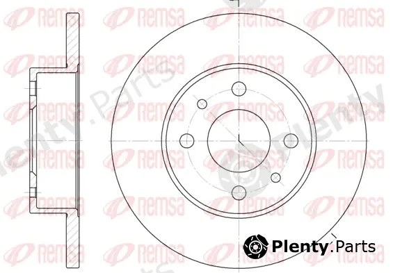 Kawe 611100 — Brake Disc