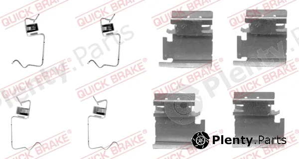 Kawe 109-1218 — Accessory Kit, disc brake pad