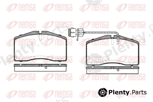 Kawe 044802 — Brake Pad Set, disc brake