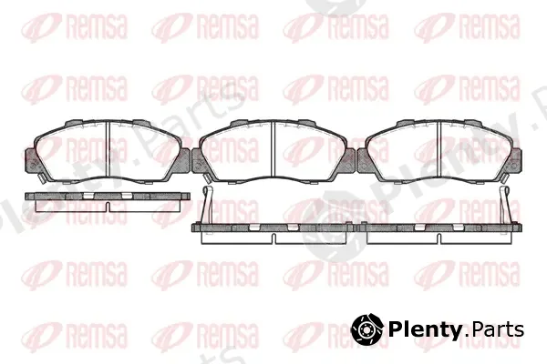 Kawe 035102 — Brake Pad Set, disc brake