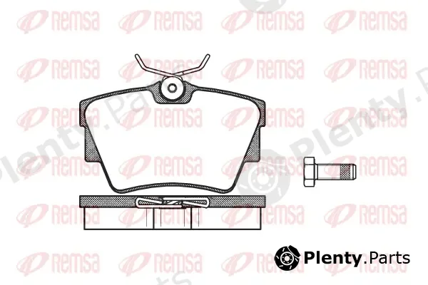 Kawe 059130 — Brake Pad Set, disc brake