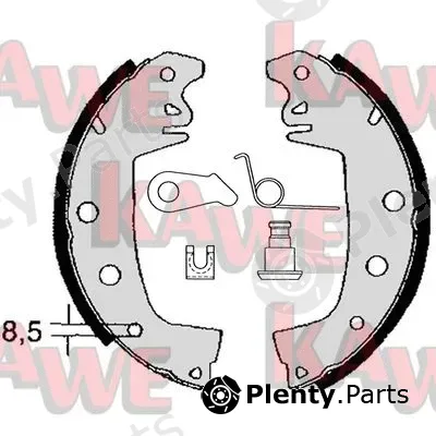 Kawe 02971 — Brake Shoe Set