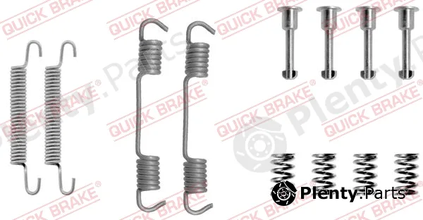 Kawe 105-0708 — Accessory Kit, parking brake shoes