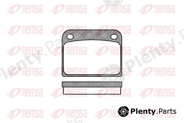 Kawe 008500 — Brake Pad Set, disc brake