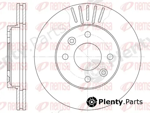Kawe 608010 — Brake Disc