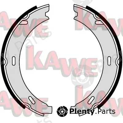 Kawe 04730 — Brake Shoe Set, parking brake