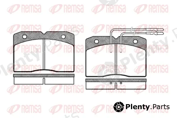 Kawe 021104 — Brake Pad Set, disc brake