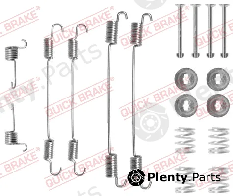 Kawe 105-0750 — Accessory Kit, brake shoes