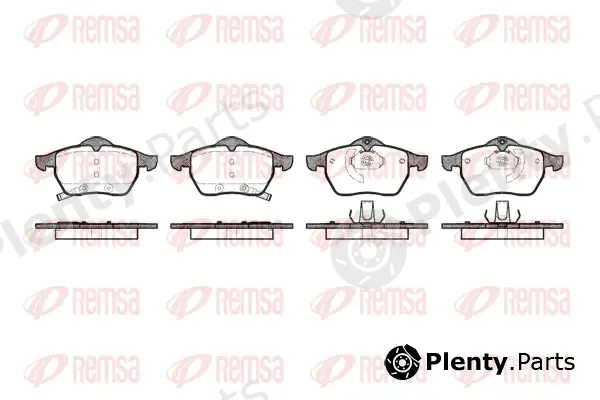Kawe 039032 — Brake Pad Set, disc brake