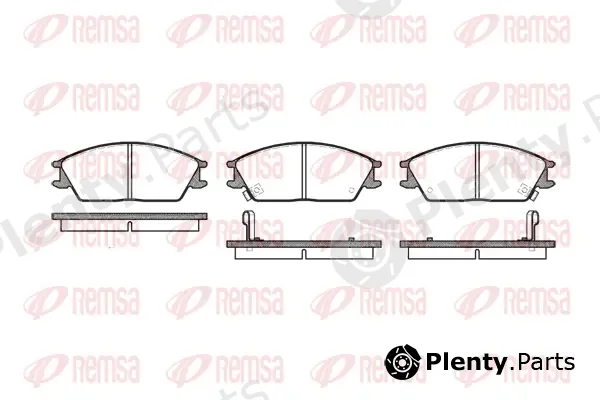 Kawe 022402 — Brake Pad Set, disc brake