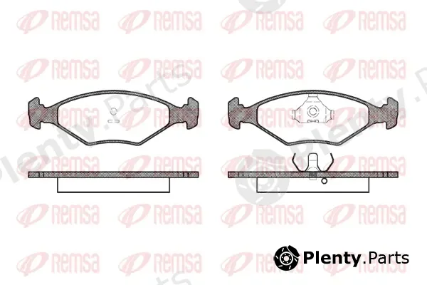 Kawe 028100 — Brake Pad Set, disc brake