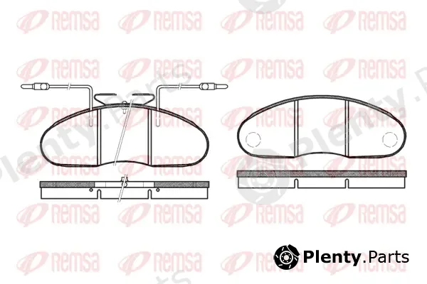 Kawe 004812 — Brake Pad Set, disc brake