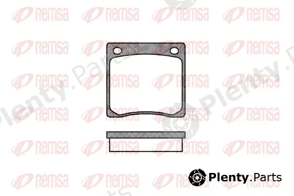 Kawe 006700 — Brake Pad Set, disc brake