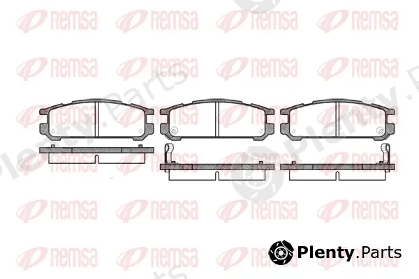 Kawe 034202 — Brake Pad Set, disc brake