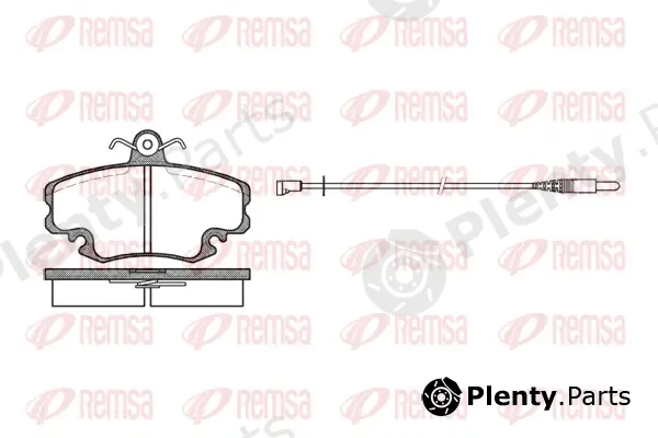 Kawe 014132 — Brake Pad Set, disc brake