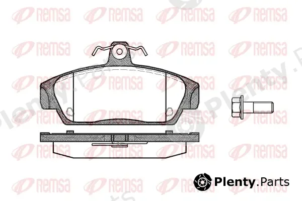 Kawe 033600 — Brake Pad Set, disc brake