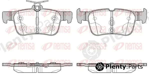 Kawe 155100 — Brake Pad Set, disc brake
