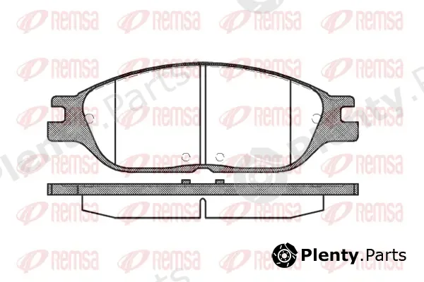 Kawe 073800 — Brake Pad Set, disc brake