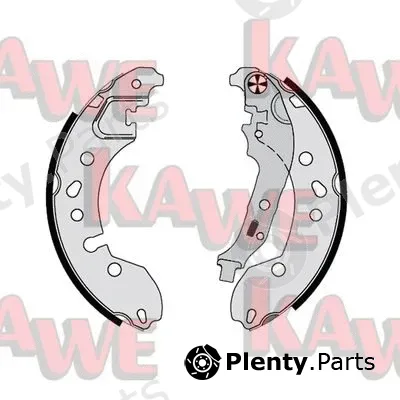 Kawe 01176 — Brake Shoe Set