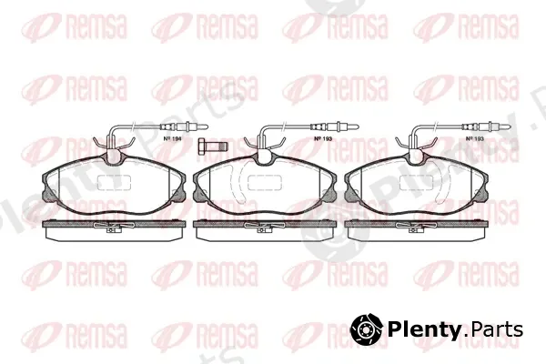 Kawe 060414 — Brake Pad Set, disc brake
