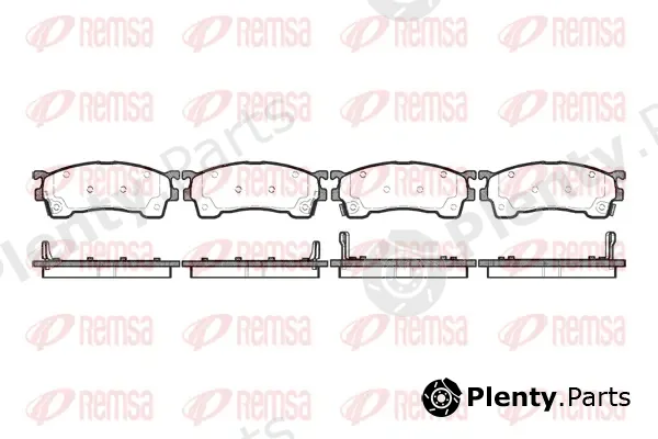 Kawe 041504 — Brake Pad Set, disc brake