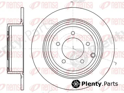 Kawe 6129000 — Brake Disc