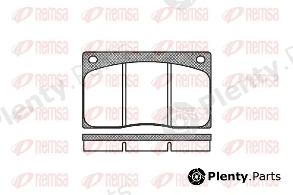 Kawe 004400 — Brake Pad Set, disc brake