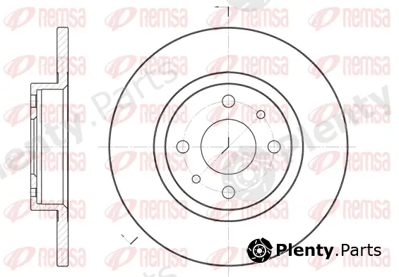 Kawe 619100 — Brake Disc
