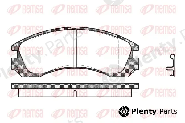 Kawe 035422 — Brake Pad Set, disc brake