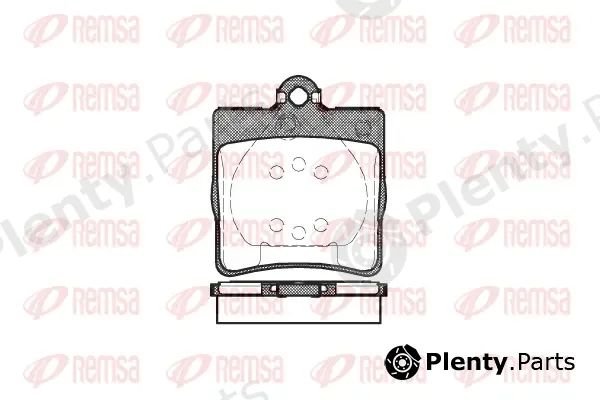 Kawe 067800 — Brake Pad Set, disc brake