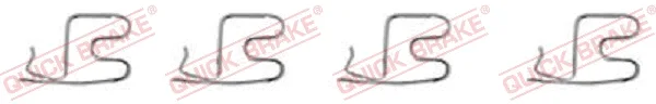 Kawe 109-1219 — Accessory Kit, disc brake pad