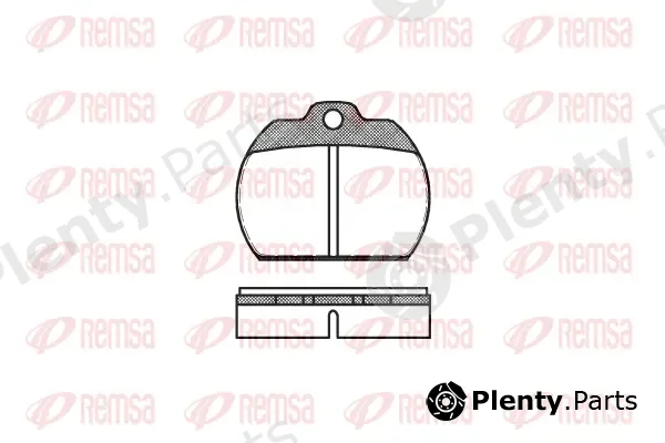 Kawe 008200 — Brake Pad Set, disc brake