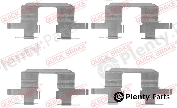 Kawe 109-1711 — Accessory Kit, disc brake pad