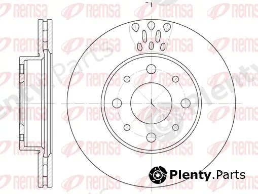 Kawe 651710 — Brake Disc