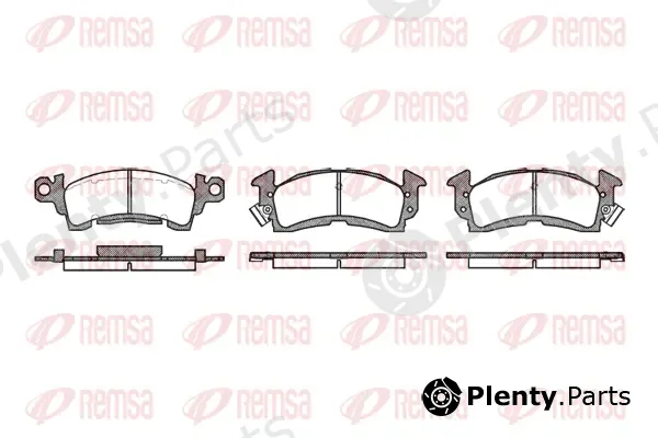 Kawe 051000 — Brake Pad Set, disc brake