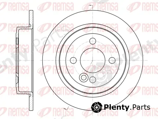 Kawe 6119500 — Brake Disc