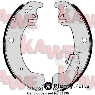 Kawe 05090 — Brake Shoe Set