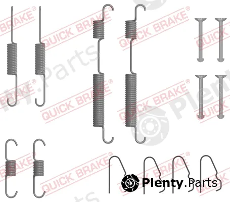 Kawe 105-0054 — Accessory Kit, brake shoes