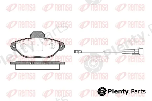 Kawe 041401 — Brake Pad Set, disc brake