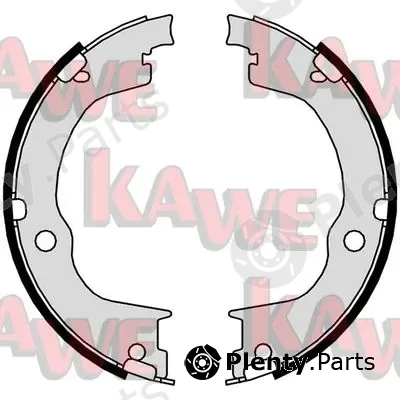 Kawe 09750 — Brake Shoe Set, parking brake