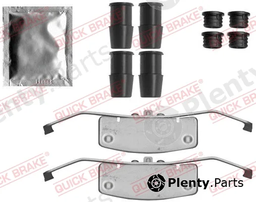 Kawe 109-1837 — Accessory Kit, disc brake pad