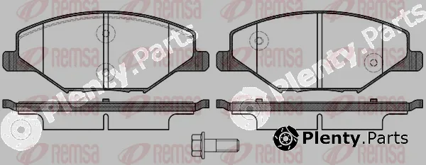 Kawe 155300 — Brake Pad Set, disc brake